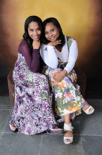 Foto de Izabell e Nilda Rissan