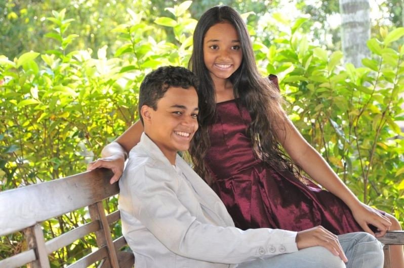 Foto de Lucas e Débora