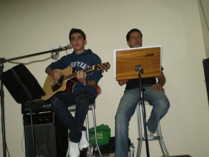 Foto de Francisco e Alexandre