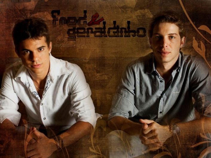 Foto de Fred e Geraldinho