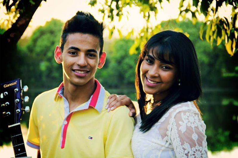 Foto de Patricia e Helder