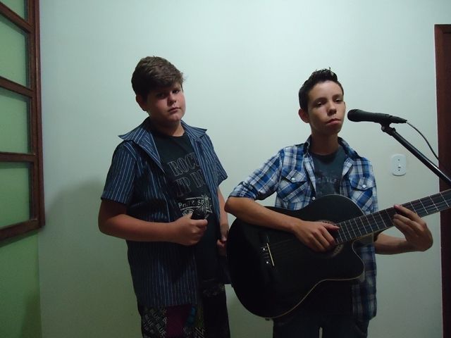 Foto de Marcus e Ronaldo