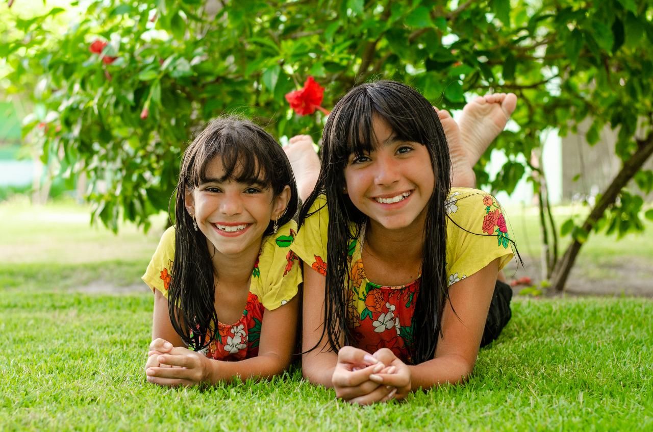 Foto de Melissa e Milena