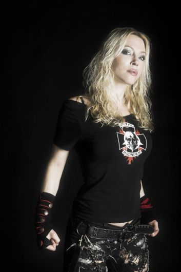 Foto de Angela Gossow