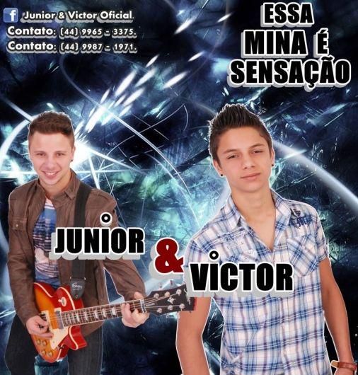 Foto de Junior e Victor