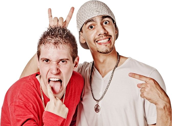 Foto de Cácio e Marcos