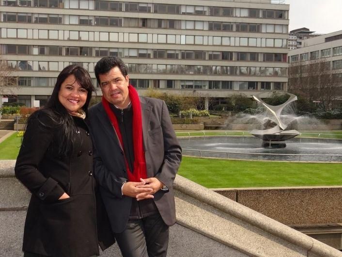 Foto de Donizete e Maria Mendes