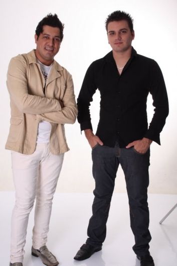 Foto de Nicolas e Michel