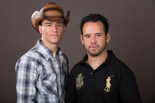 Foto de Yago e Santhiago