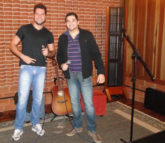 Foto de Aurélio e Rafael