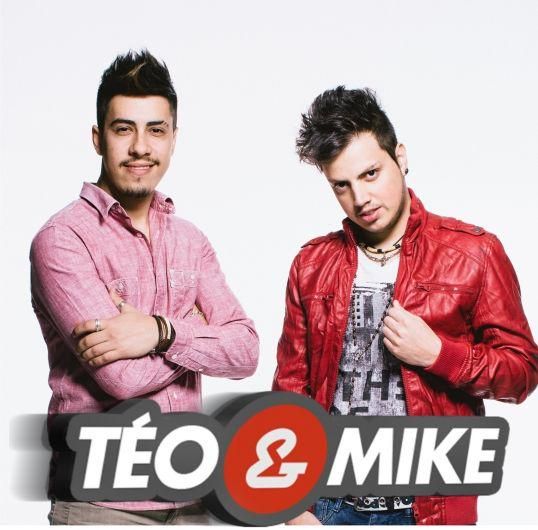 Foto de Téo e Mike