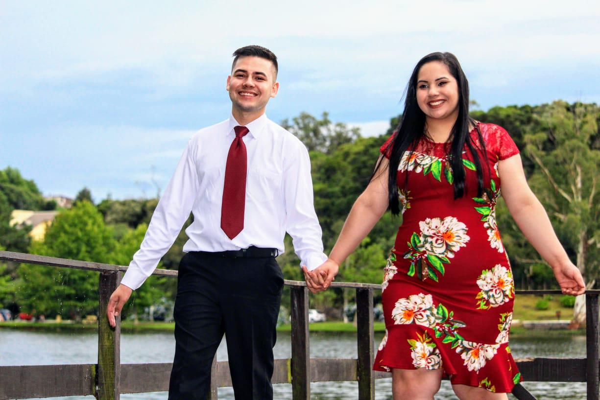 Foto de Natã e Cauani