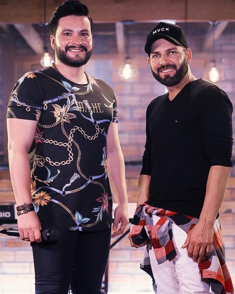 Foto de Peterson e Renan