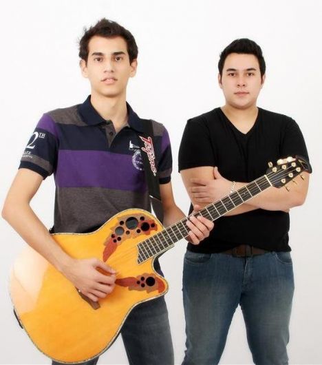 Foto de Heitor e Ruan