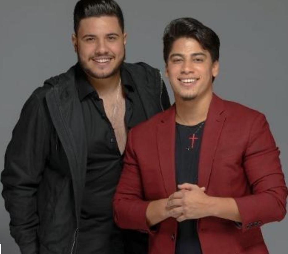 Foto de Netto e Henrique