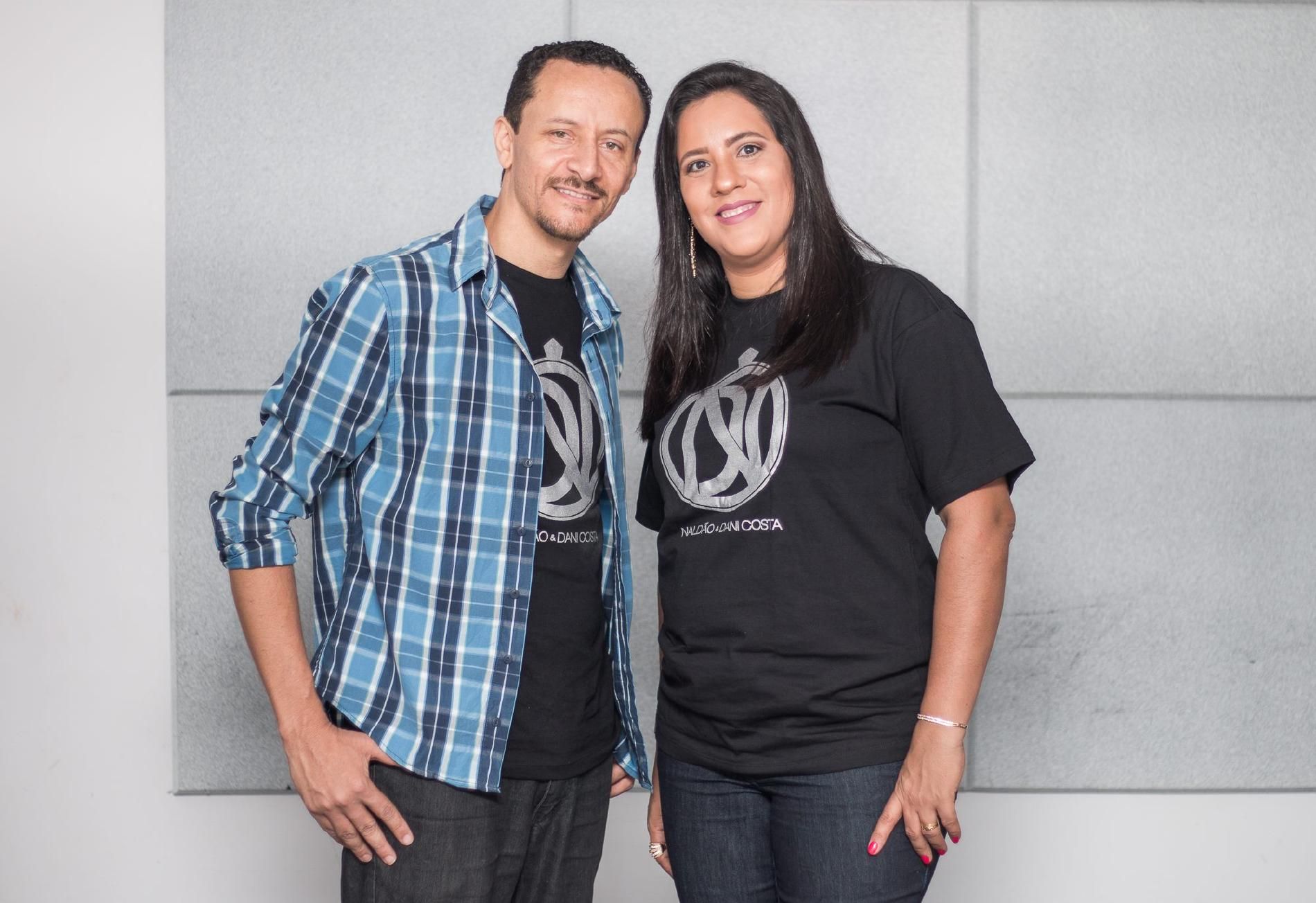 Foto de Naldão e Dani Costa