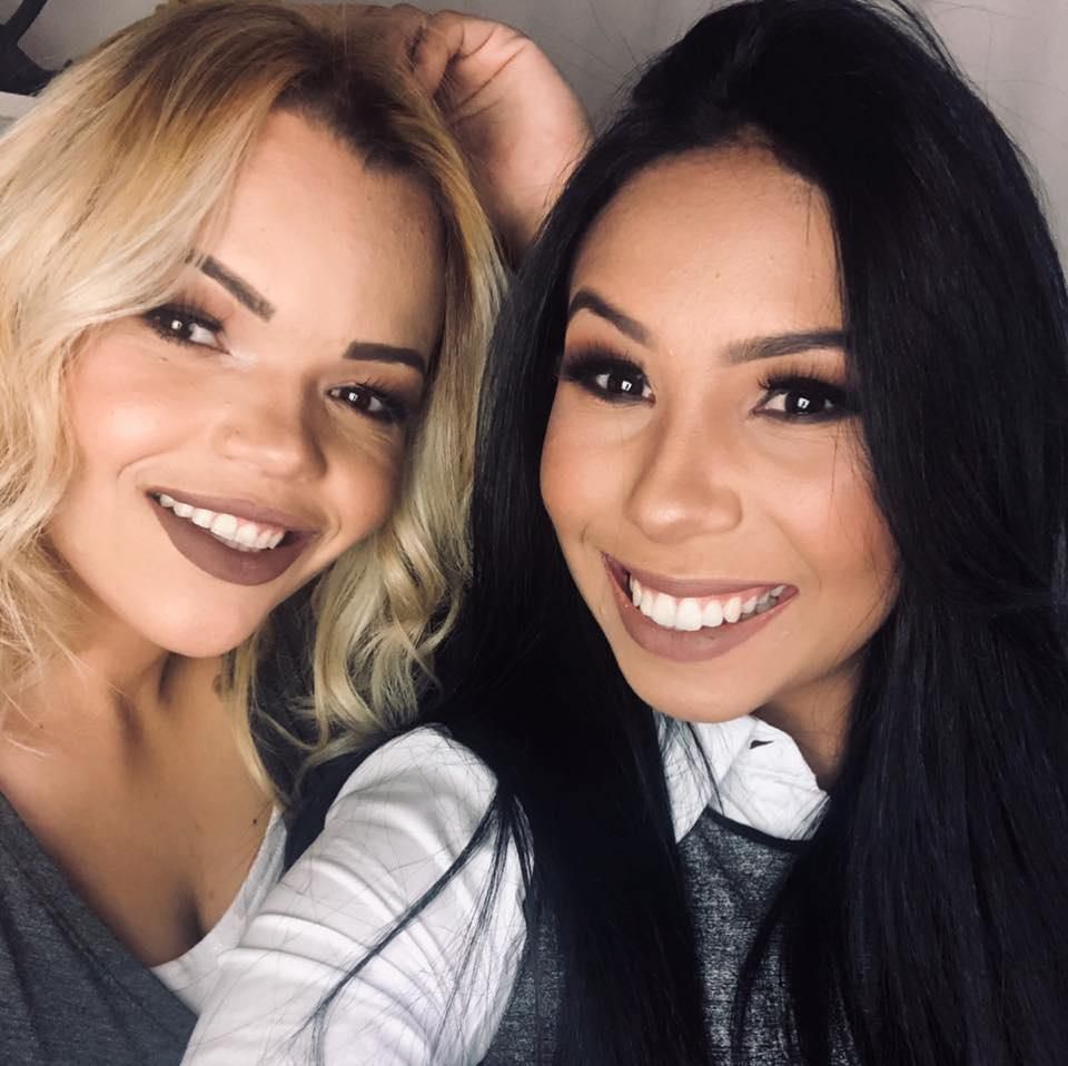 Foto de Bia e Brenda