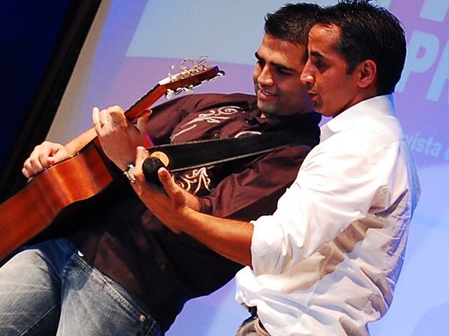 Foto de Junior e Rogerio