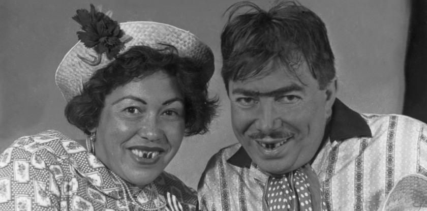 Foto de Nhô Belarmino e Nhâ Gabriela