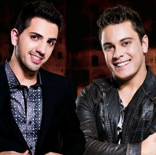 Foto de Junior Henrique e Rafael