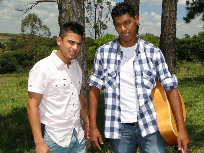 Foto de David e Leandro