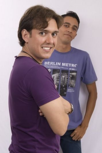 Foto de Victor e Eduardo