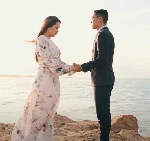 Foto de Kárgela e Daniel