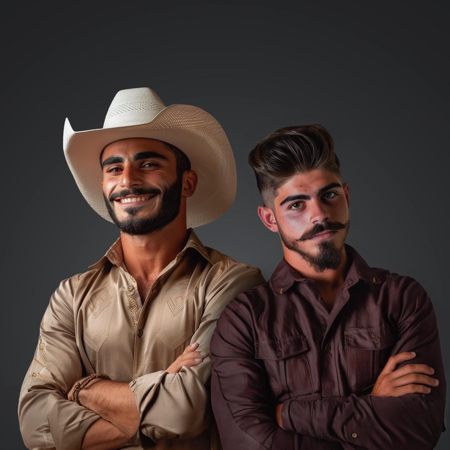 Foto de Gustavo e Vinícius