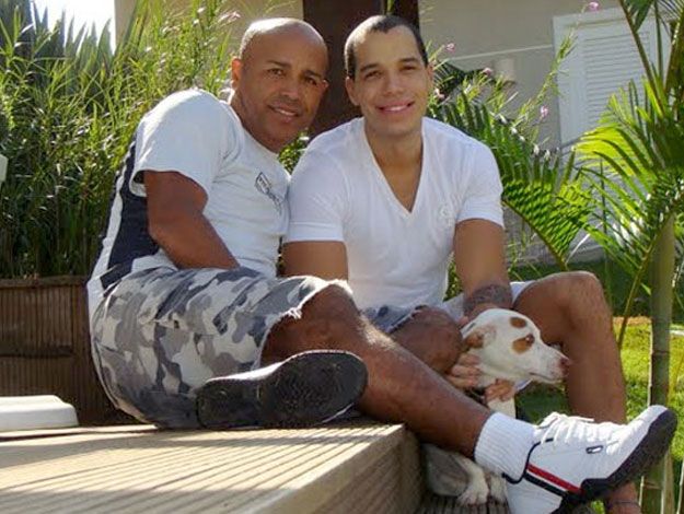 Foto de Rick e Victor