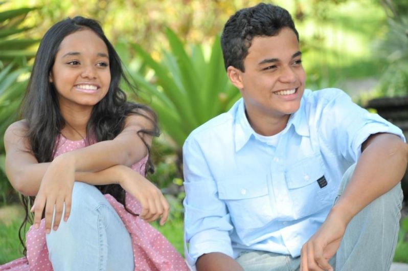 Foto de Lucas e Débora