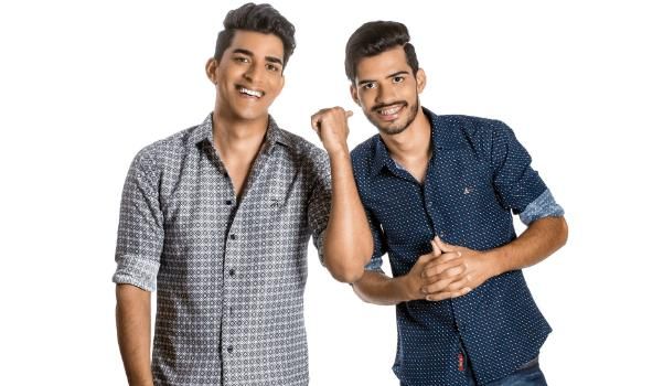 Foto de Maycon e Vinicius