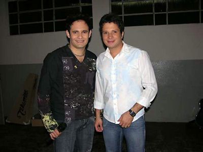 Foto de Luiz Cláudio e Giuliano