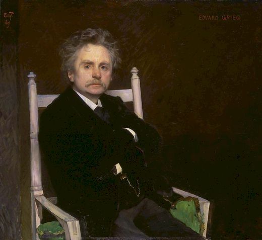 Foto de Edvard Grieg
