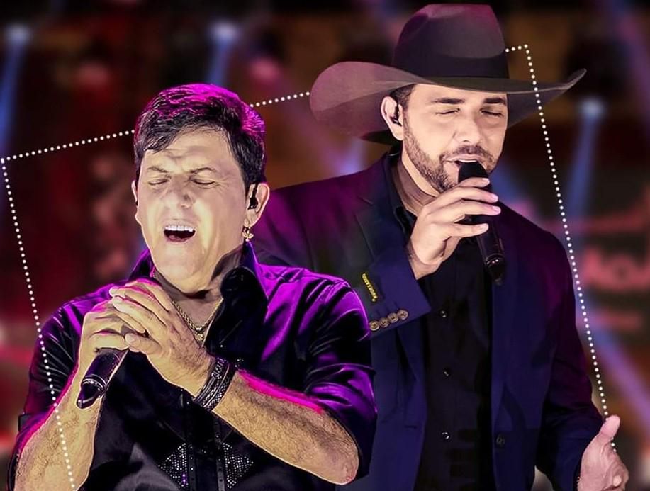 Foto de Felipe e Falcão