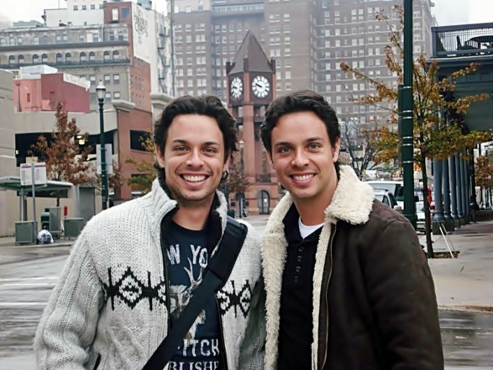 Foto de Mateus e Cristiano