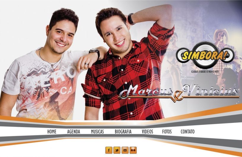 Foto de Marcus e Vinicius