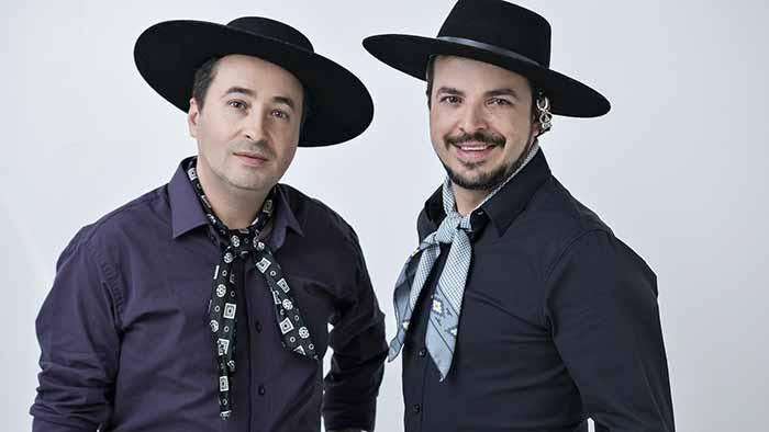 Foto de César e Zéu