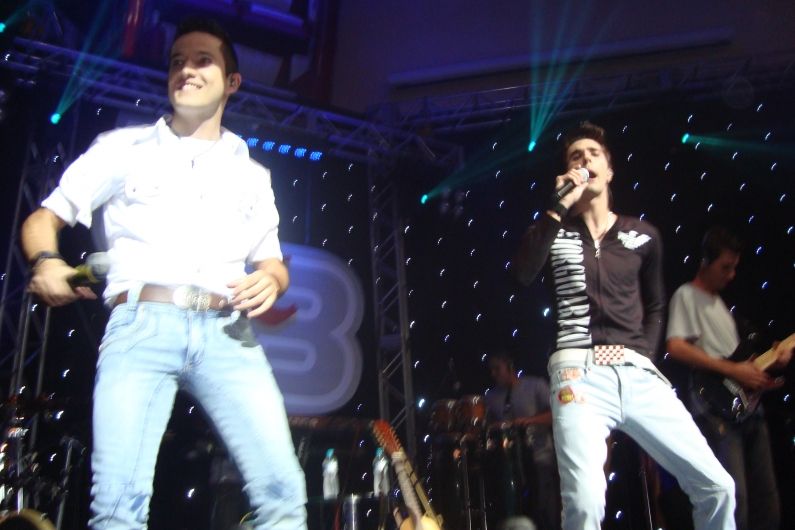 Foto de Leandro e Breno