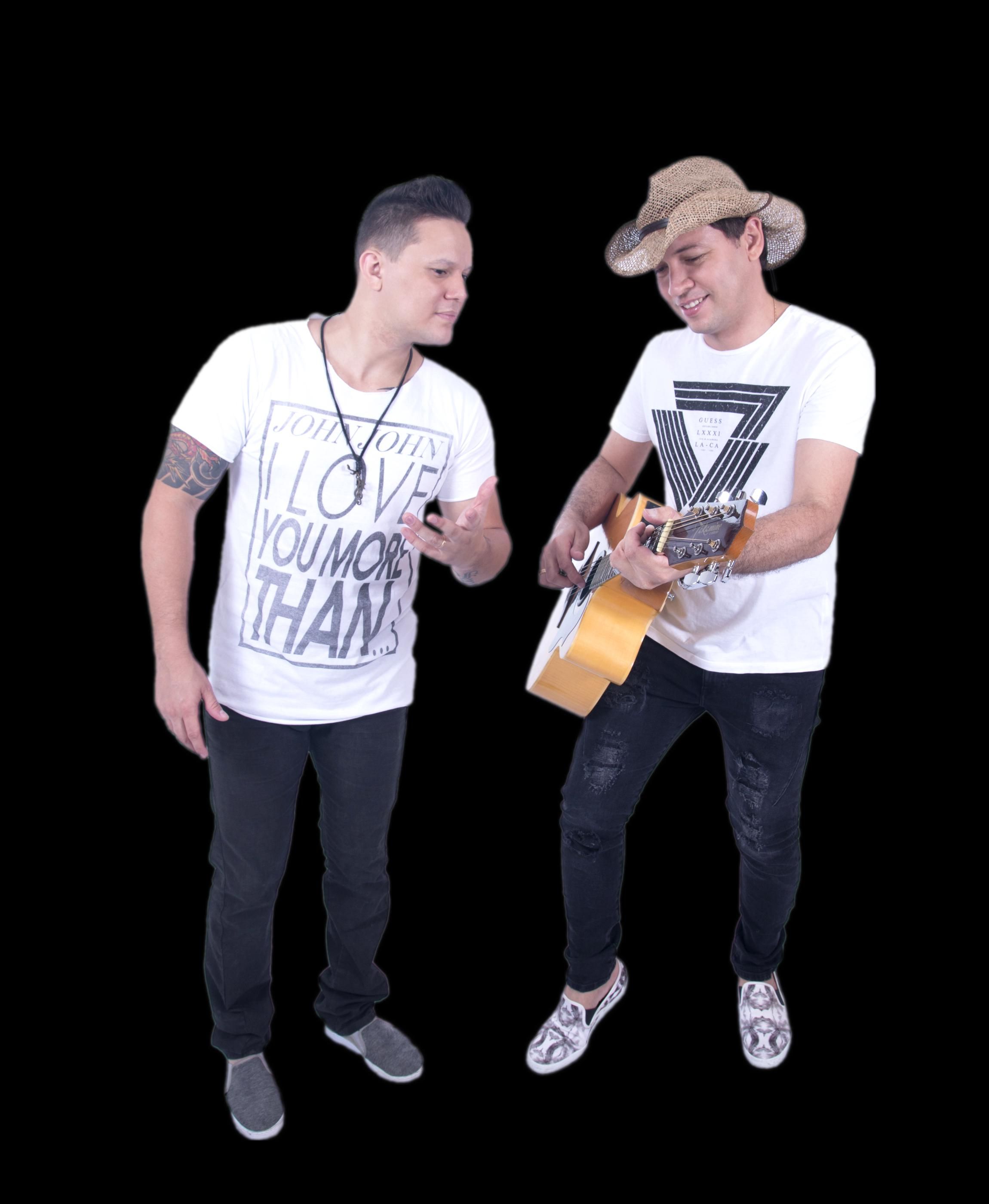 Foto de Stéfano e Leonardo