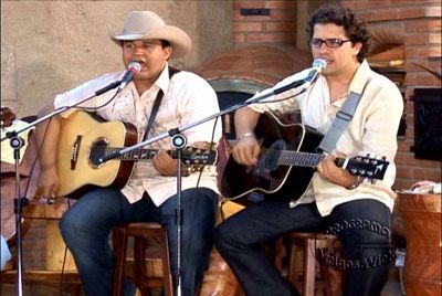 Foto de Delucca e Matheus