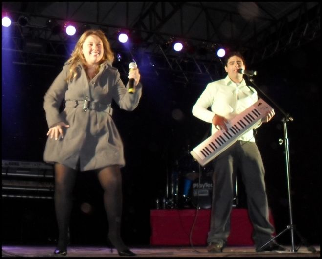 Foto de Taila Nunes e Nardinho