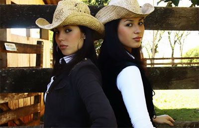 Foto de Bruna e Karine