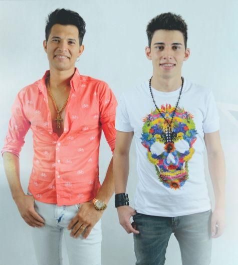 Foto de Edu e Mazzoni