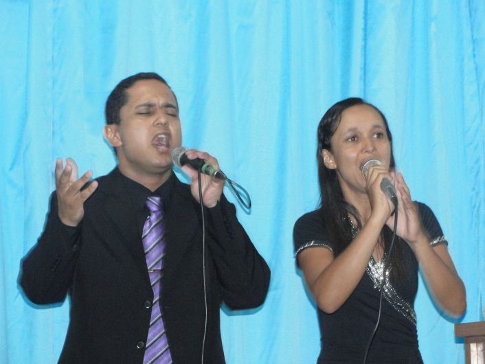 Foto de Reverson e Cassia