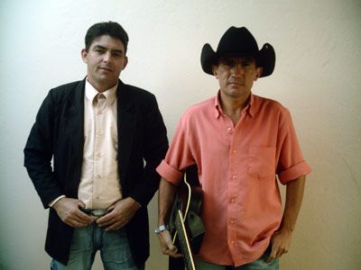 Foto de Hamilton e Arnaldo