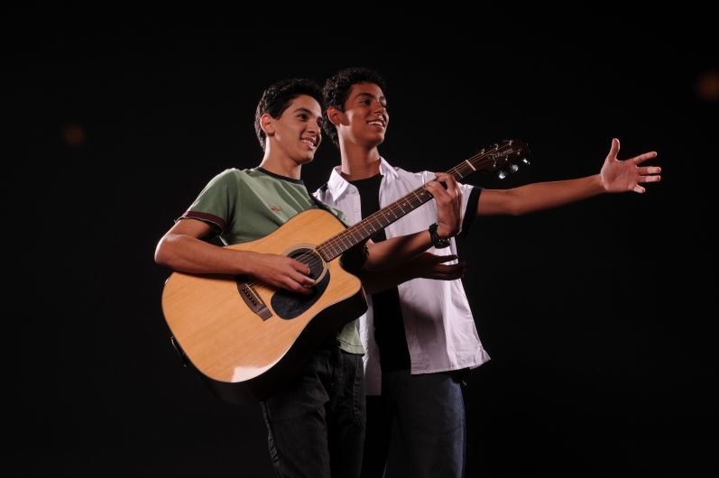 Foto de Hítallo e Elan