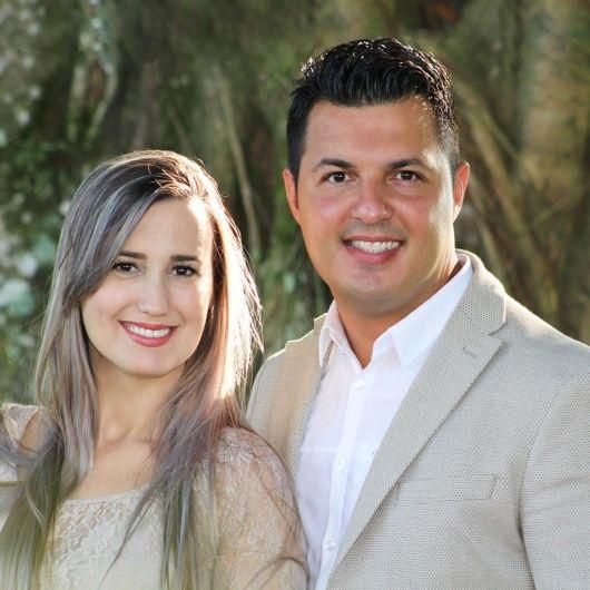 Foto de Marlon e Micheli