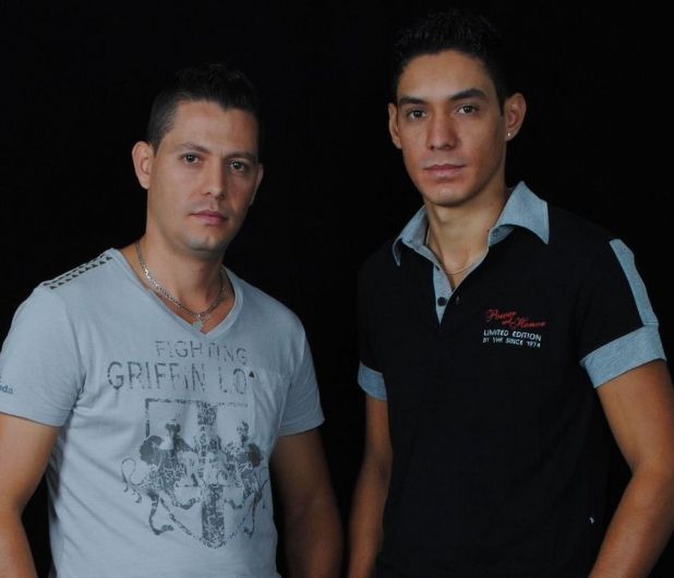 Foto de Rogério e Renan