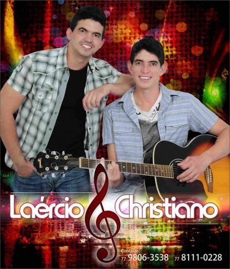 Foto de Laércio e Christiano