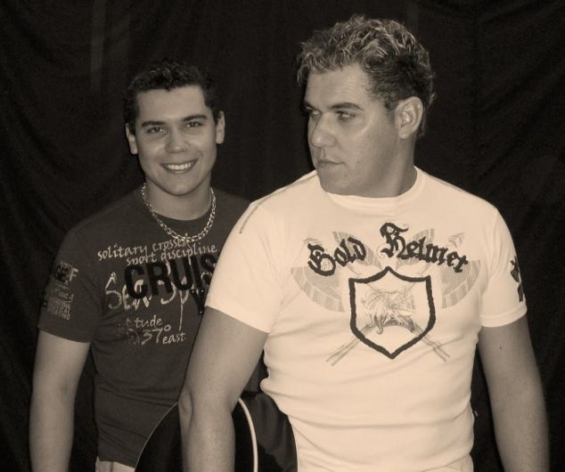 Foto de Elder e Luan